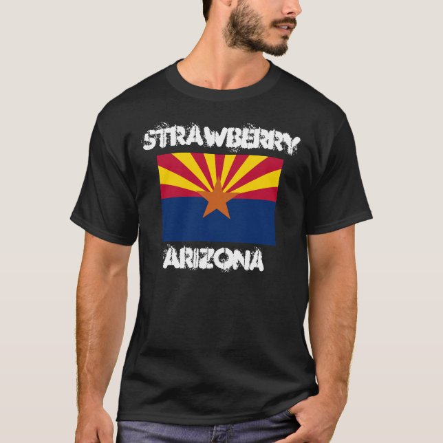 T-shirt Morango, Arizona (Frente)