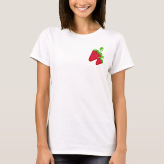 T-shirt Morangos Vermelhos Doces