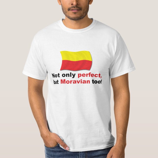 T-shirt Moravian perfeito (Frente)