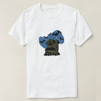T-shirt Morcegos de casas assombradas