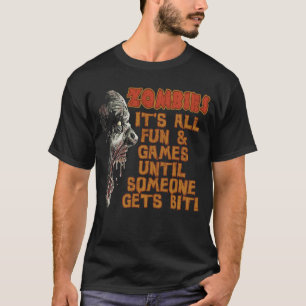 T-shirt Mordida do zombi