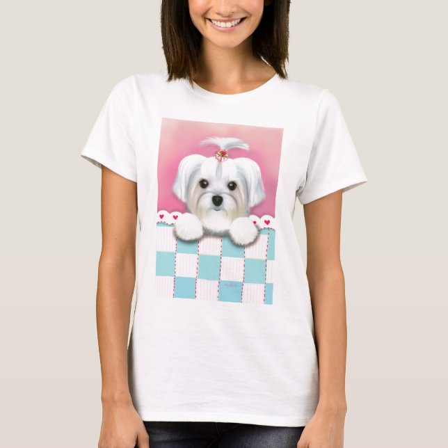 T-SHIRT MORKIE SHELLY (Frente)