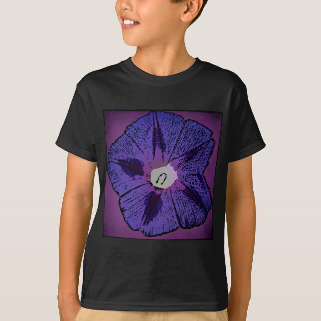 T-shirt Morning Glory Abstrato (Frente)