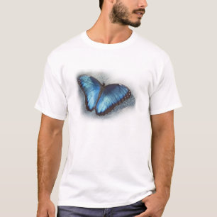 T-shirt Morpho azul