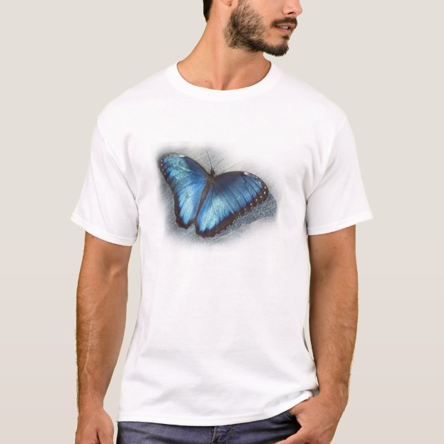 T-shirt Morpho azul (Frente)