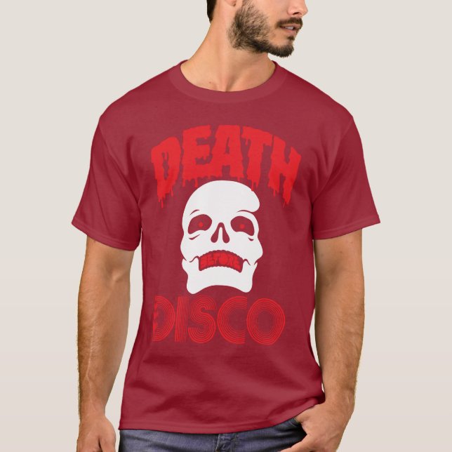 T-shirt Morte antes do disco (Frente)