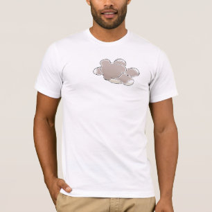 T-shirt morte de cima de