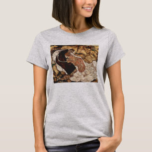 T-shirt Morte e donzela por Egon Schiele