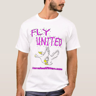 T-shirt mosca unida