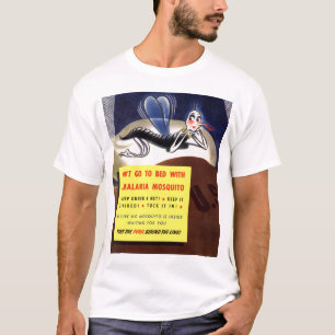 T-shirt Mosquito de malária