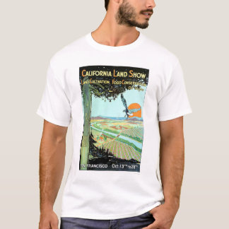 T-shirt Mostra da terra de Califórnia em San Francisco