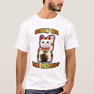 T-shirt Mostre-me o dinheiro