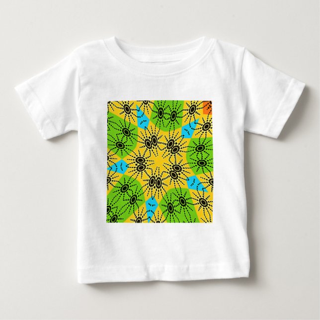 T-shirt Motif tradicional de aranha inspirada na África el (Frente)