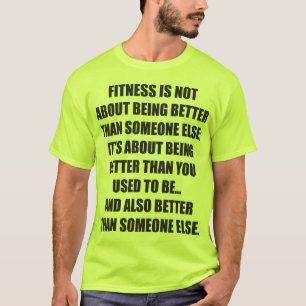 T-shirt Motivação Engraçada De Malhação Gym