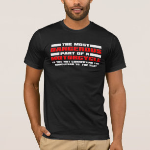 T-shirt Moto de Trilha de Motocross de Moto Engraçada Peri