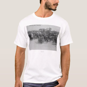 T-shirt Motocicletas requisitadas, fotografia de Paris