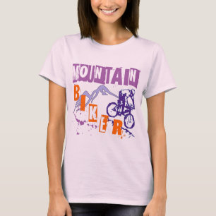 T-shirt Motociclista da montanha