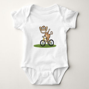 T-shirt Motociclista do macaco