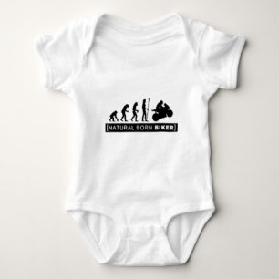 T-shirt Motociclista nascido natural