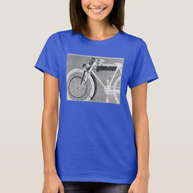 T-shirt Motociclo Werner, 1898 (Frente)