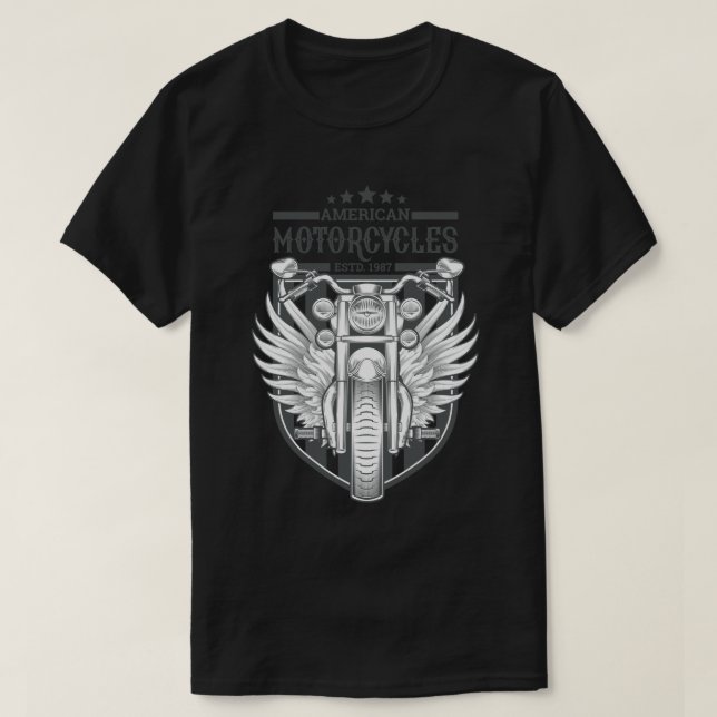 T-SHIRT MOTORBIKE (Frente do Design)