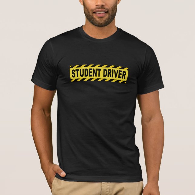 T-shirt Motorista do estudante (Frente)