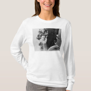 T-shirt Motoristas em Mercer para a fotografia do copo de