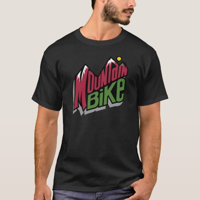 T-shirt Mountain bike (Frente)