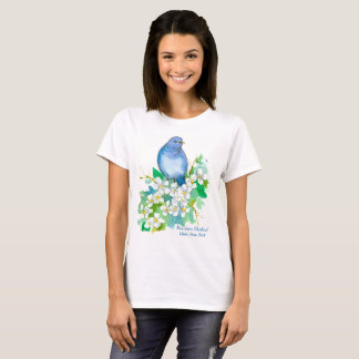 T-shirt Mountain Bluebird Idaho State Pássaro
