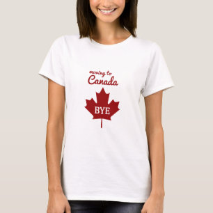 T-shirt Mover-se para Canadá