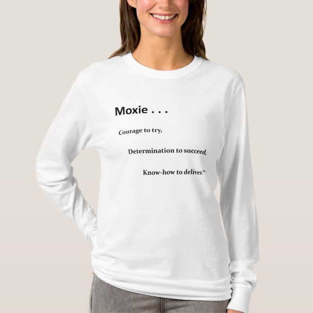 T-shirt Moxie (Frente)
