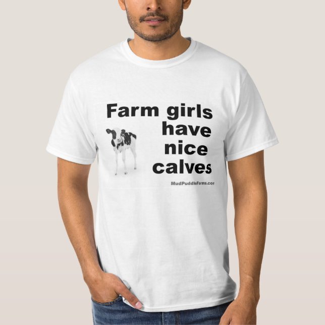 T-shirt MPF-NiceCalves-Branco (Frente)