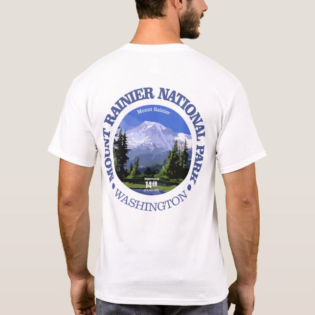 T-shirt Mt Rainier NP (Verso)