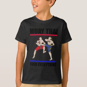T-shirt Muay Thai sobre tudo