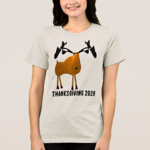 T-shirt Mudança de Ação de Graças para o Ano Atual