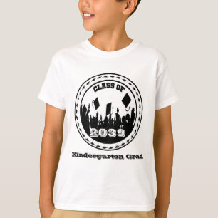 T-shirt Mudar ano e grau para o Ajustado do seu aluno