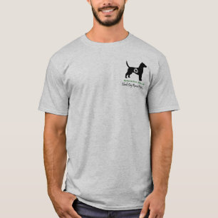 T-shirt Mude as probabilidades parte dianteira e parte