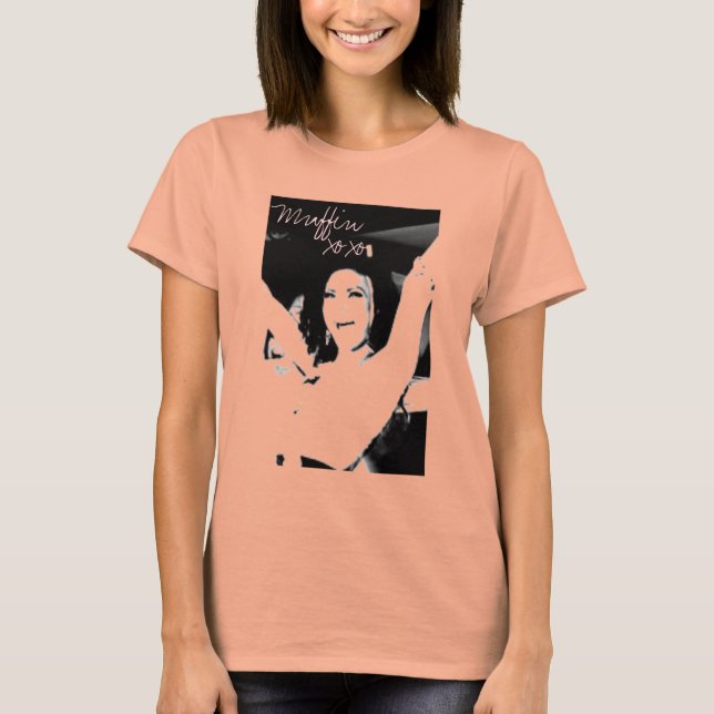 T-shirt Muffin, xoxo Vintage T (Frente)