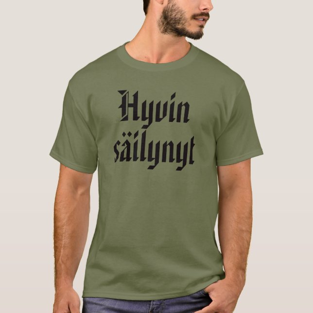 T-shirt Muito bem preservado 3 (Frente)