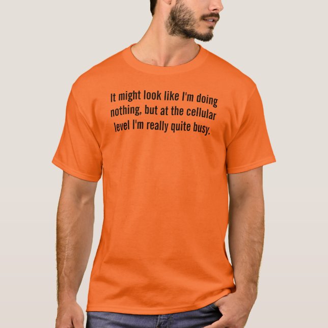 T-shirt Muito Ocupado (Frente)