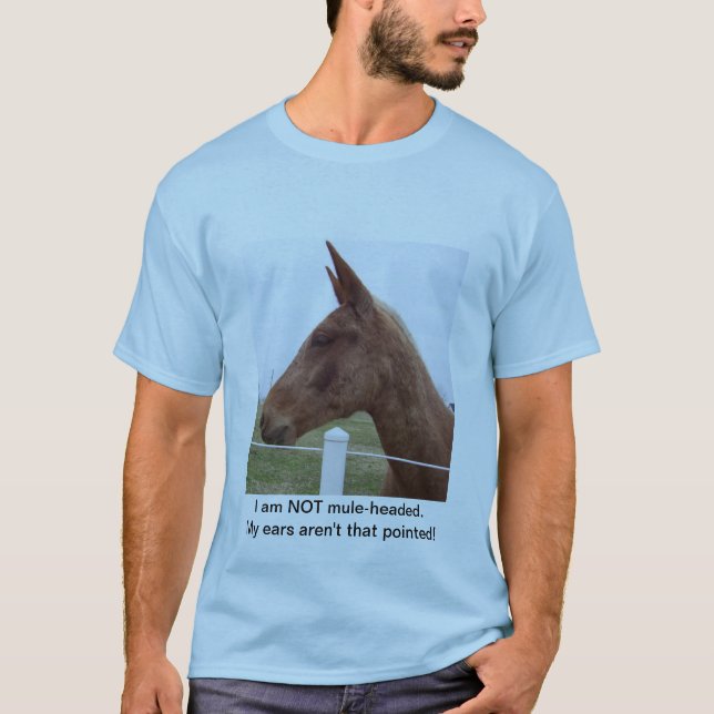 T-shirt Mula-Não dirigido (Frente)