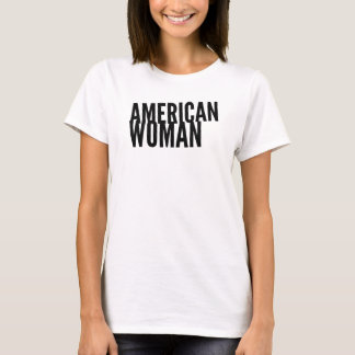 T-shirt "Mulher Americana"