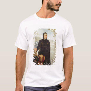 T-shirt Mulher com cães, 1858 de Manet  