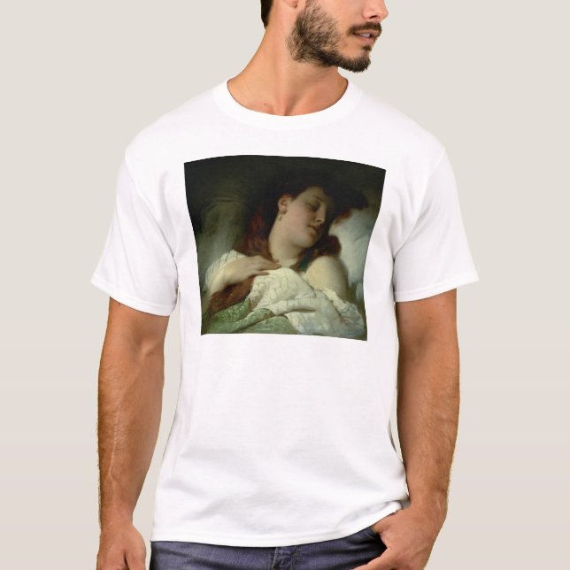 T-shirt Mulher de sono (Frente)