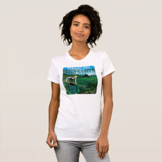 T-SHIRT MULHER DO FARMER IRISH SATIVA