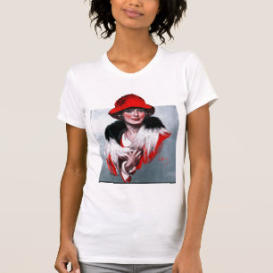 T-shirt Mulher em Red Hat