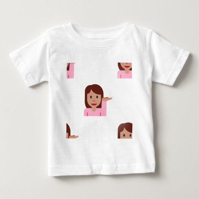 T-shirt mulher emoji (Frente)
