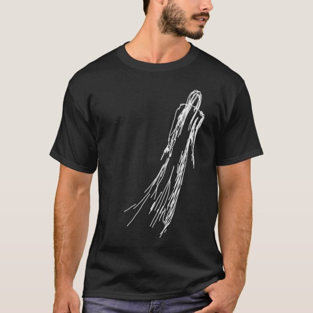 T-Shirt Mulher Fantasma (Frente)