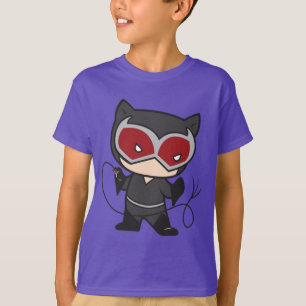 T-shirt Mulher-Gato-de-Chibi