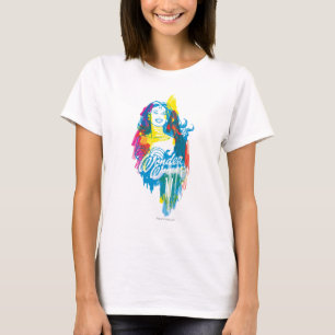 T-shirt Mulher Maravilha Colorido 1
